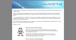 Desktop Screenshot of irolliemarketing.com